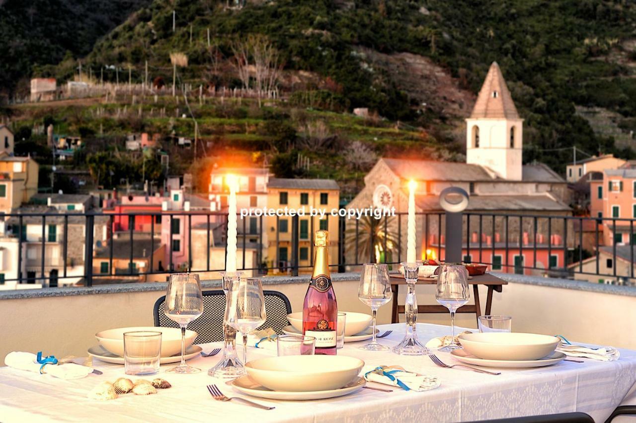 Luxury Penthouse Sea View Villa Corniglia Buitenkant foto